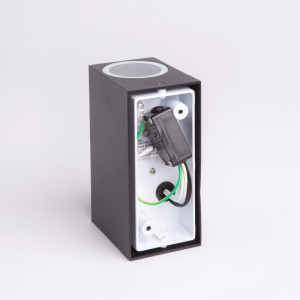OPRAWA ELEWACYJNA OE-7 2xGU10 IP44 230V CZARNA