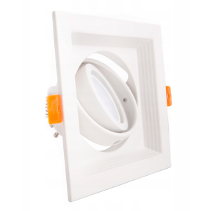 ZESTAW 6x OPRAWA + ŻARÓWKA LED 10W ZIMNA + GU10