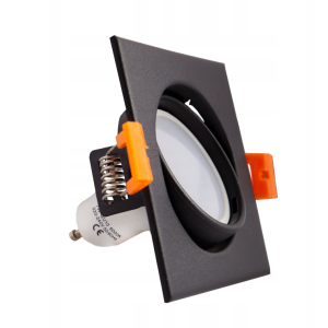 ZESTAW 6x OPRAWA + ŻARÓWKA LED 10W ZIMNA + GU10