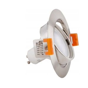 ZESTAW 6x OPRAWA + ŻARÓWKA LED 3W CIEPŁA + GU10