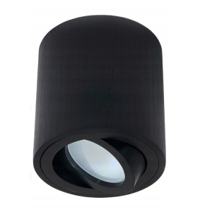 OPRAWA HALOGENOWA NATYNKOWA TUBA CZARNA GU10 LED