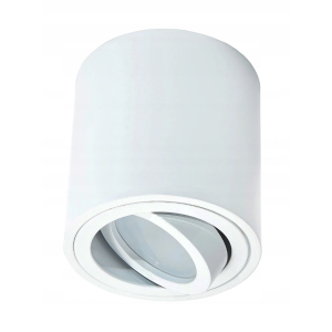 OPRAWA HALOGENOWA NATYNKOWA TUBA BIAŁA GU10 LED