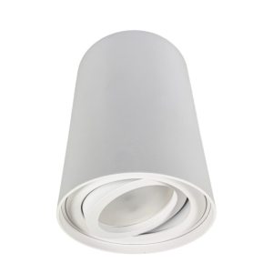 OPRAWA HALOGENOWA NATYNKOWA TUBA BIAŁA GU10 LED