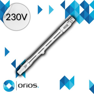 ŻARÓWKA ŻARNIK HALOGENOWY WKŁAD HALOGEN J118 118mm 230V 500W R7s 9050LM